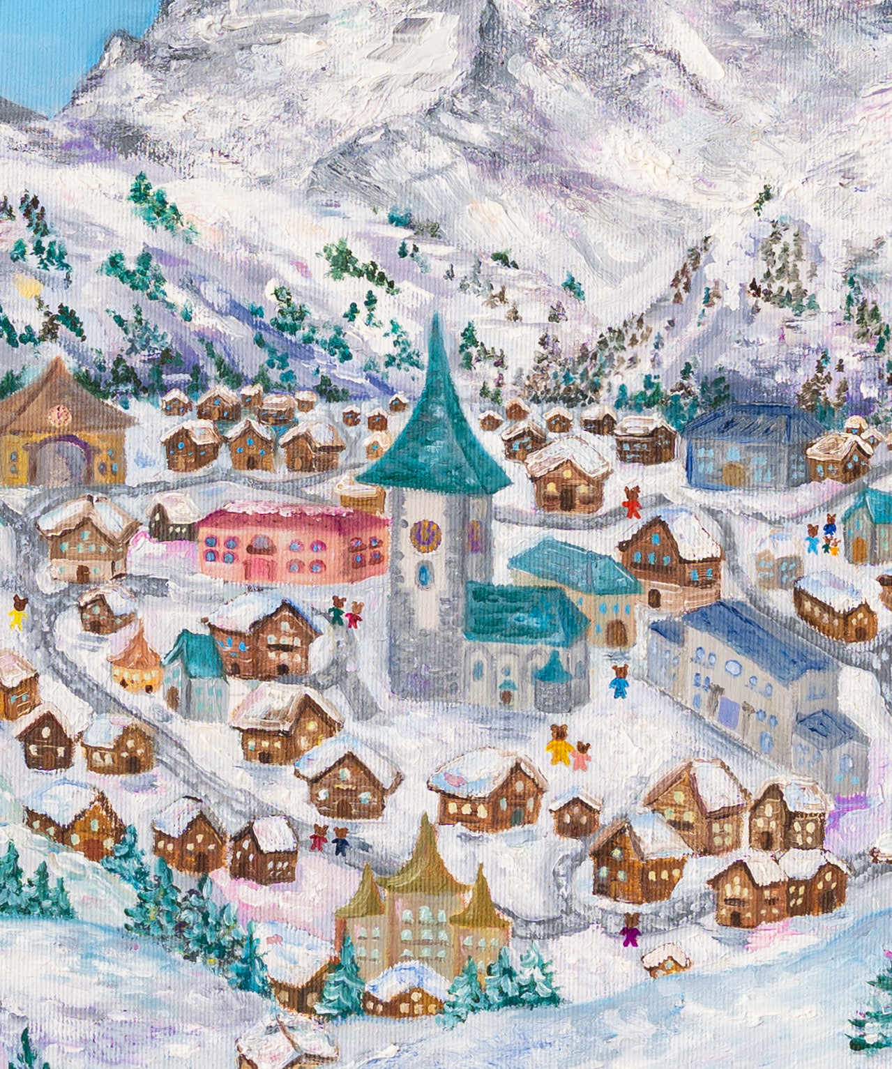 Skiing in Zermatt