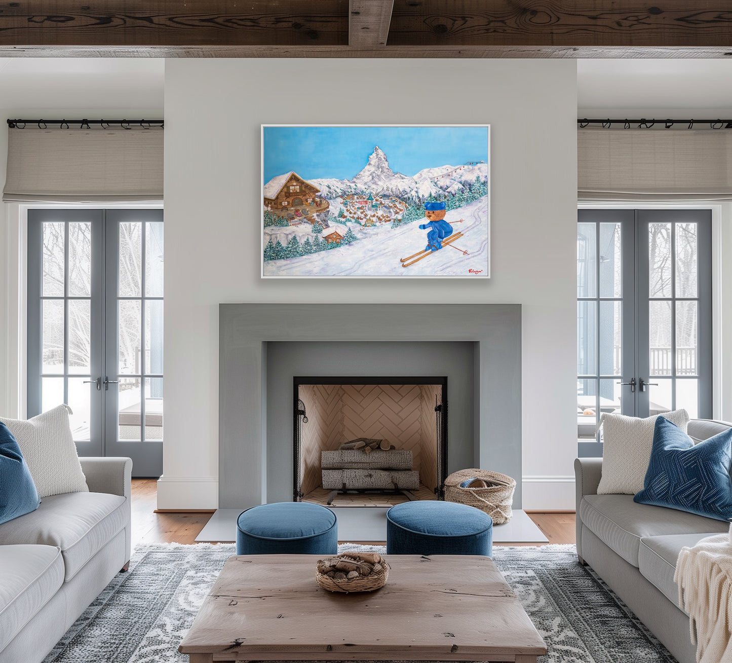 Skiing in Zermatt