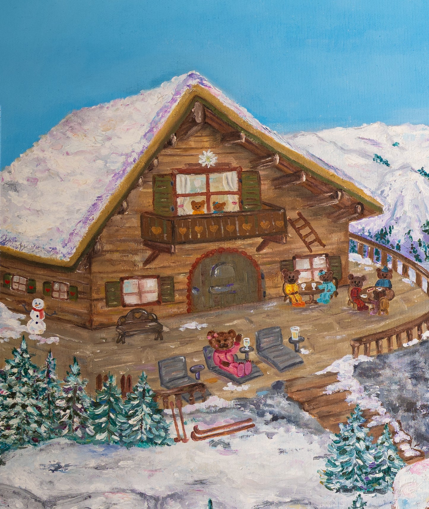 Skiing in Zermatt