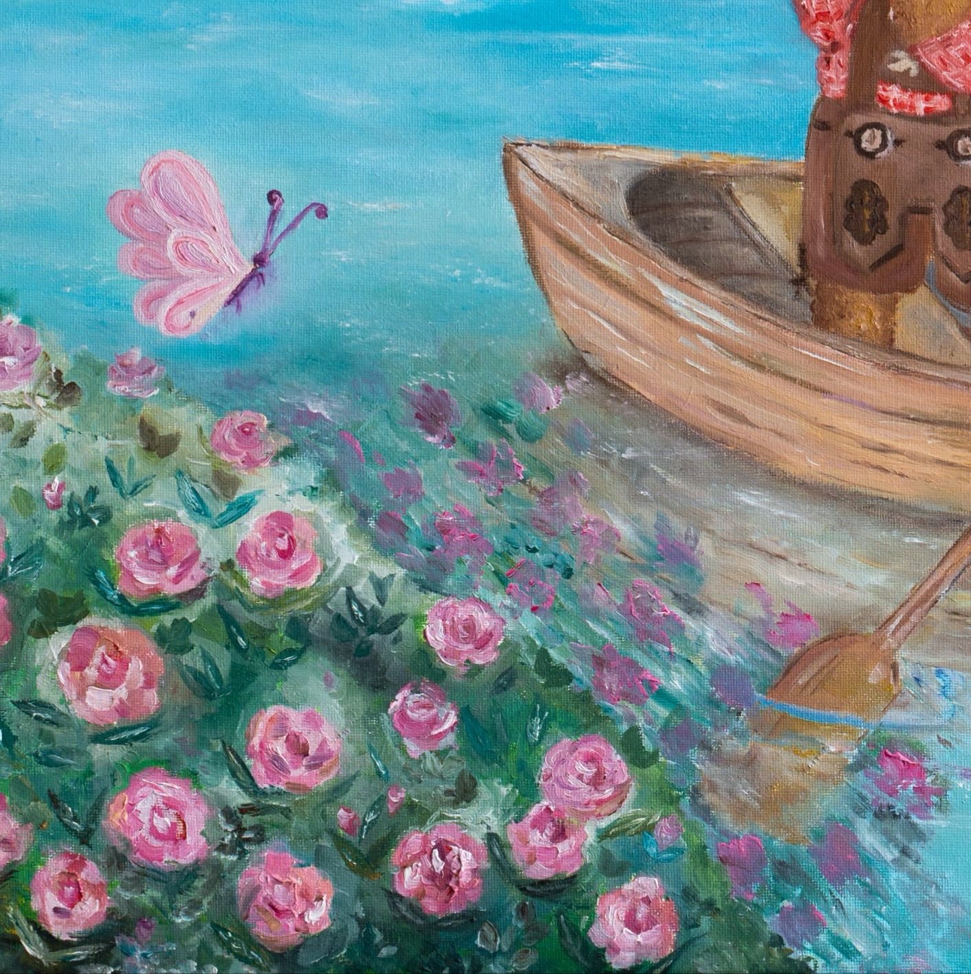 Romantic boat ride